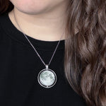 Full Moon Double Sided Necklace