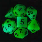 Glow-in-the-Dark Acrylic Dice