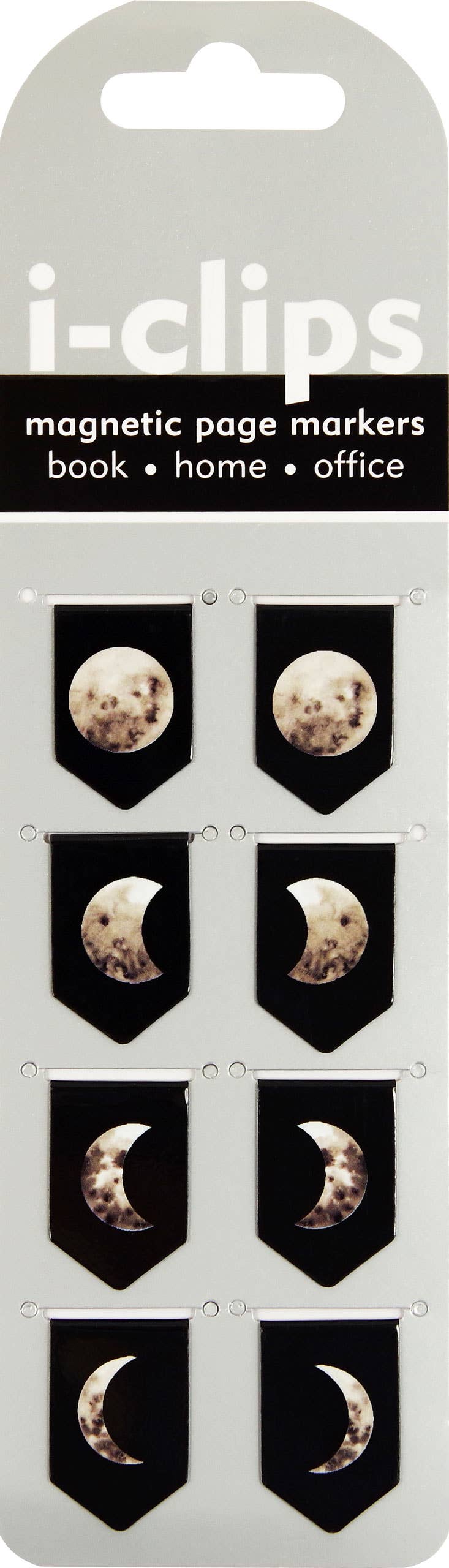 Moon Phases i-Clips Magnetic Page Markers