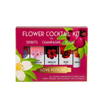Love Potions Cocktail Kit: Flower Syrups for Sodas, Cocktails, and Champagne