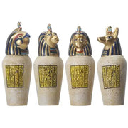 Egyptian Canopic Jar Set