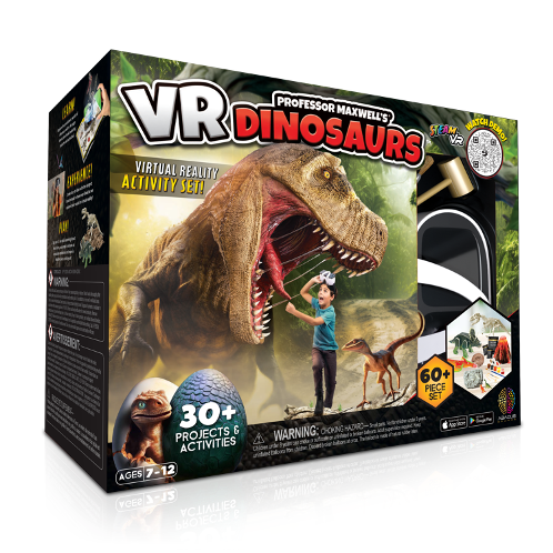 Professor Maxwell's Virtual Reality Dinosaurs 2.0