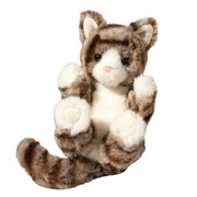 Gray Stripe Kitten Handful Plush