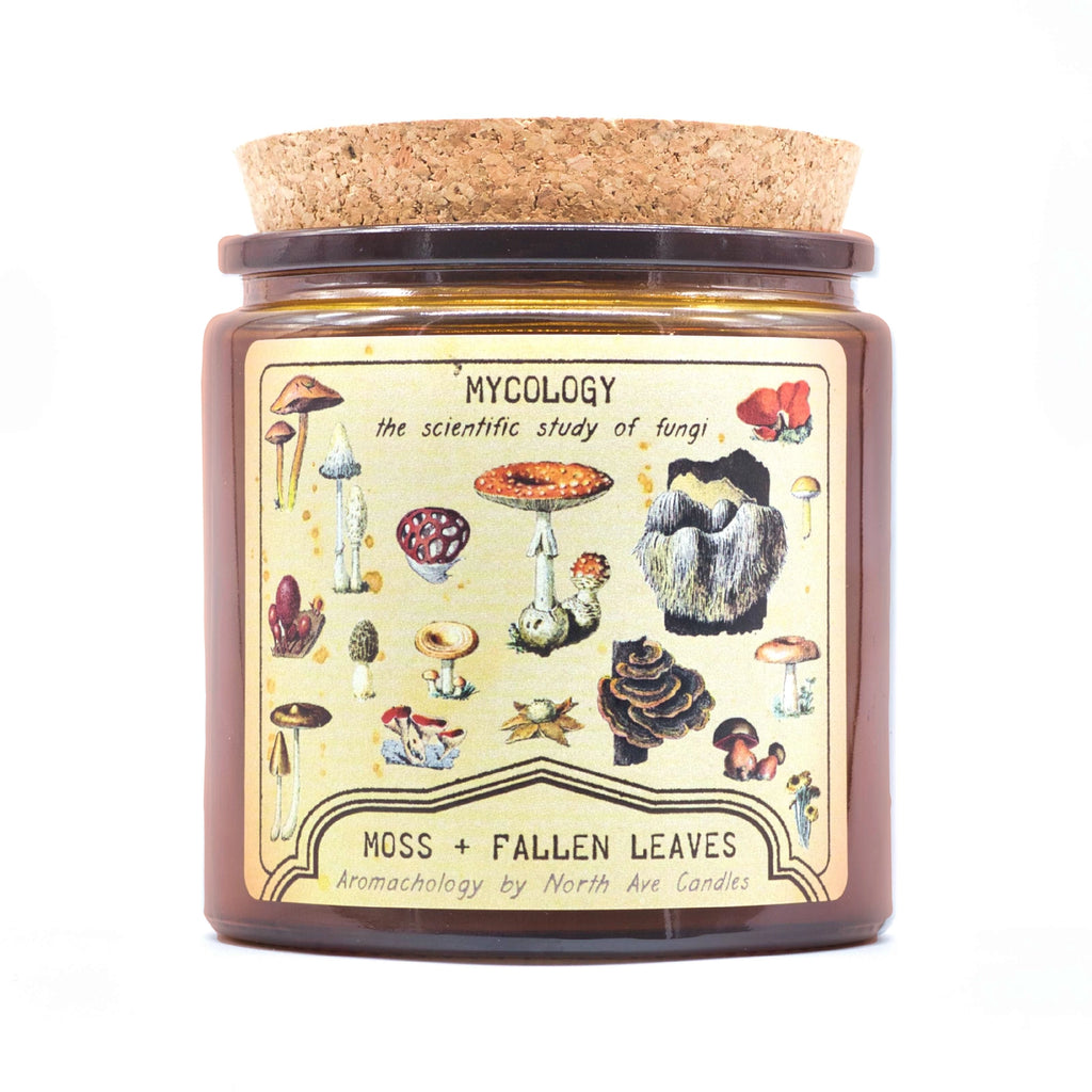 Mycology Mushroom Candle