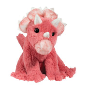 Pink Triceratops Plush