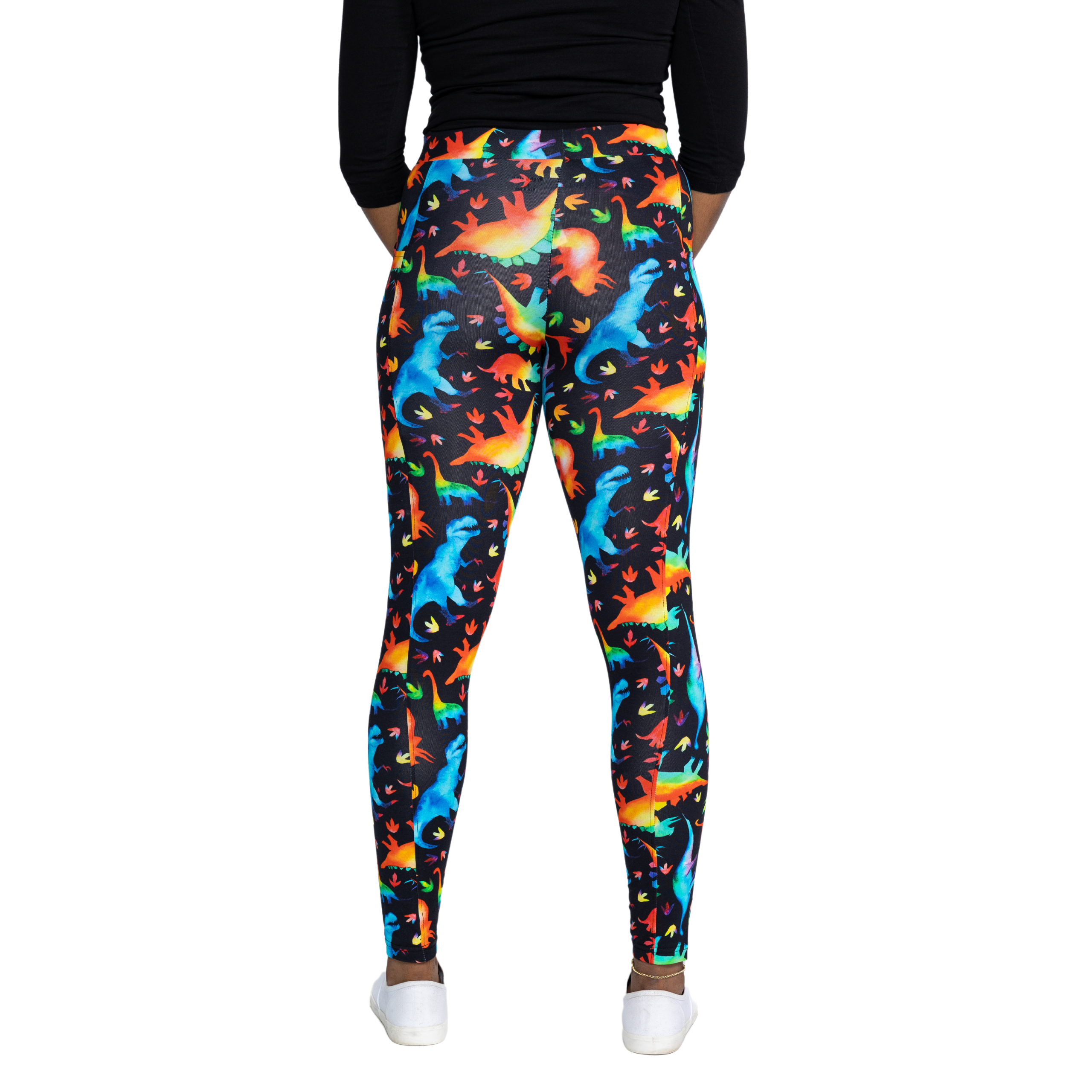 Rainbowsaurus Adult Leggings