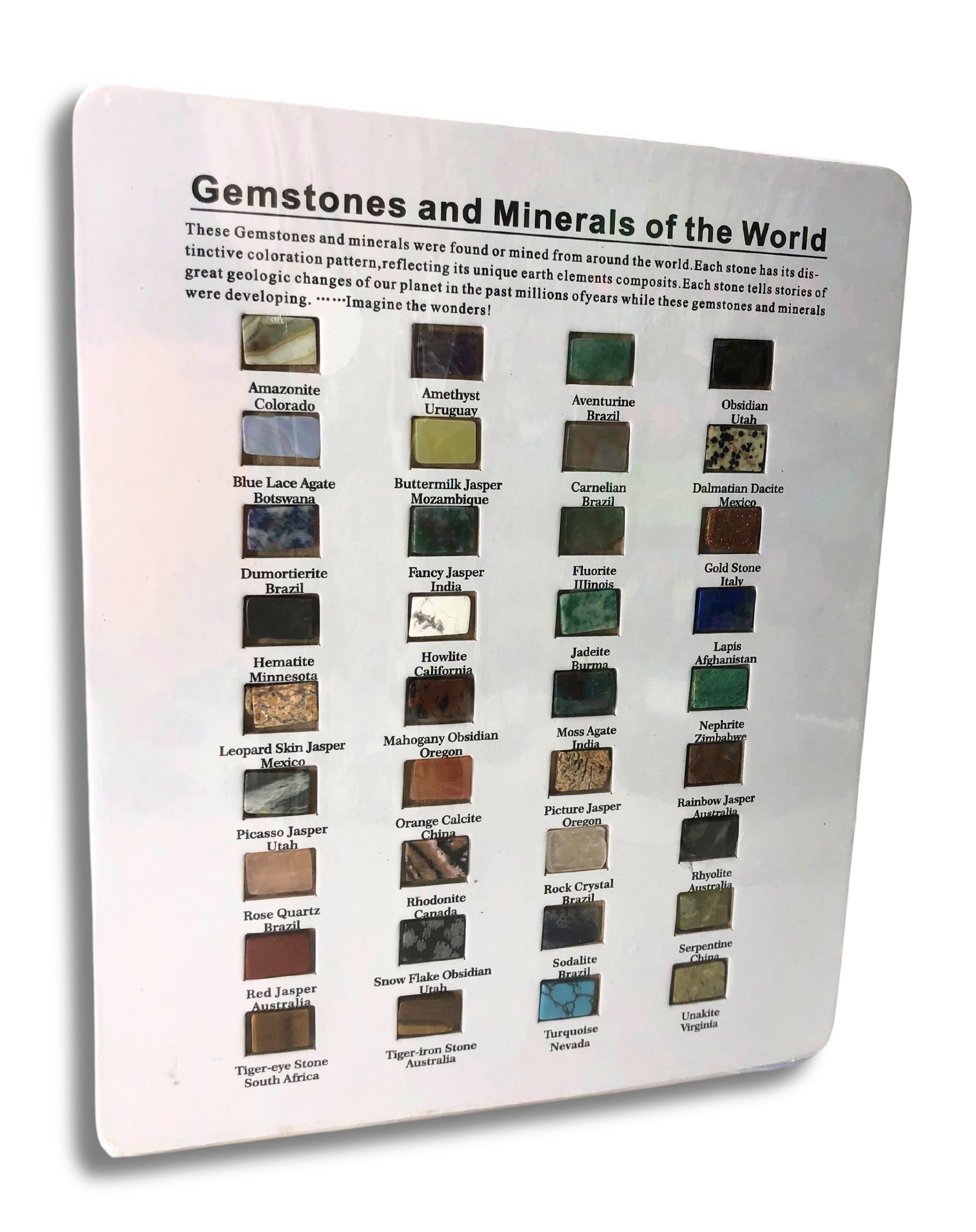 Gemstones and Minerals of the World