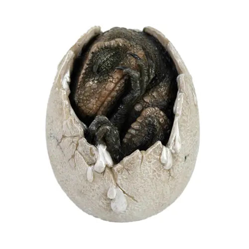 Sleeping Dinosaur Hatchling Figurine