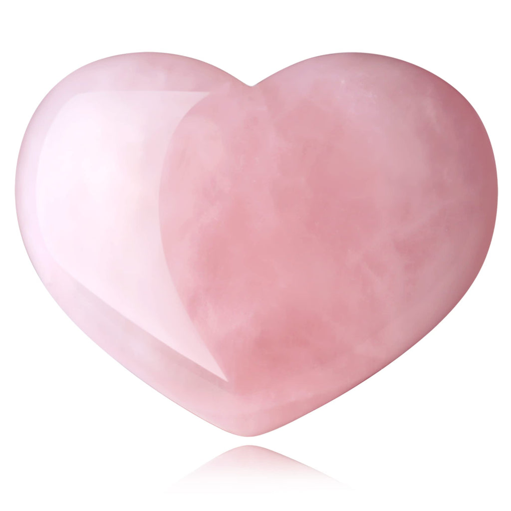 Rose Quartz Heart $6.00