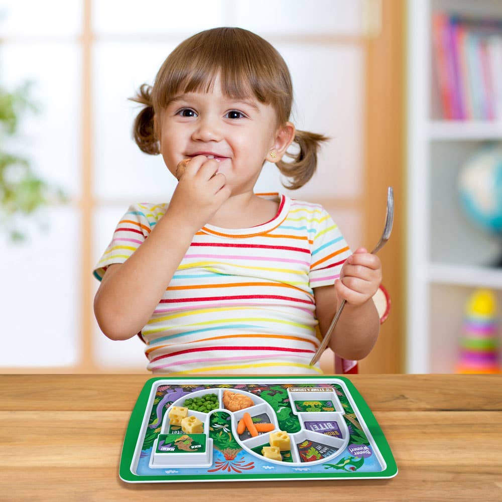 Dinner Winner Dinosaur Kids Plate