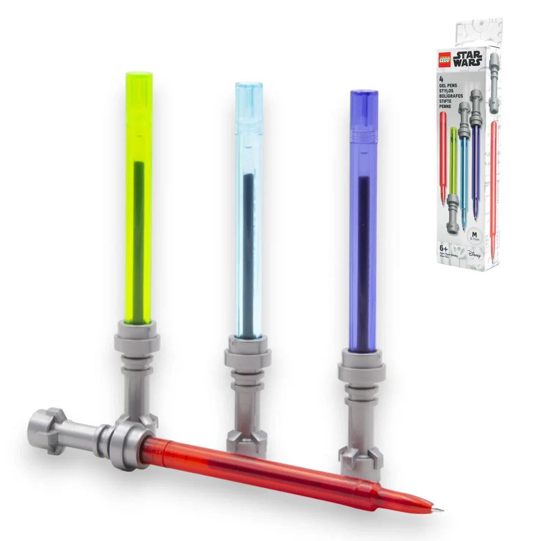 Lego Star Wars Lightsaber Gel Pen 4 Pack