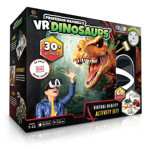 Professor Maxwell's Virtual Reality Dinosaurs