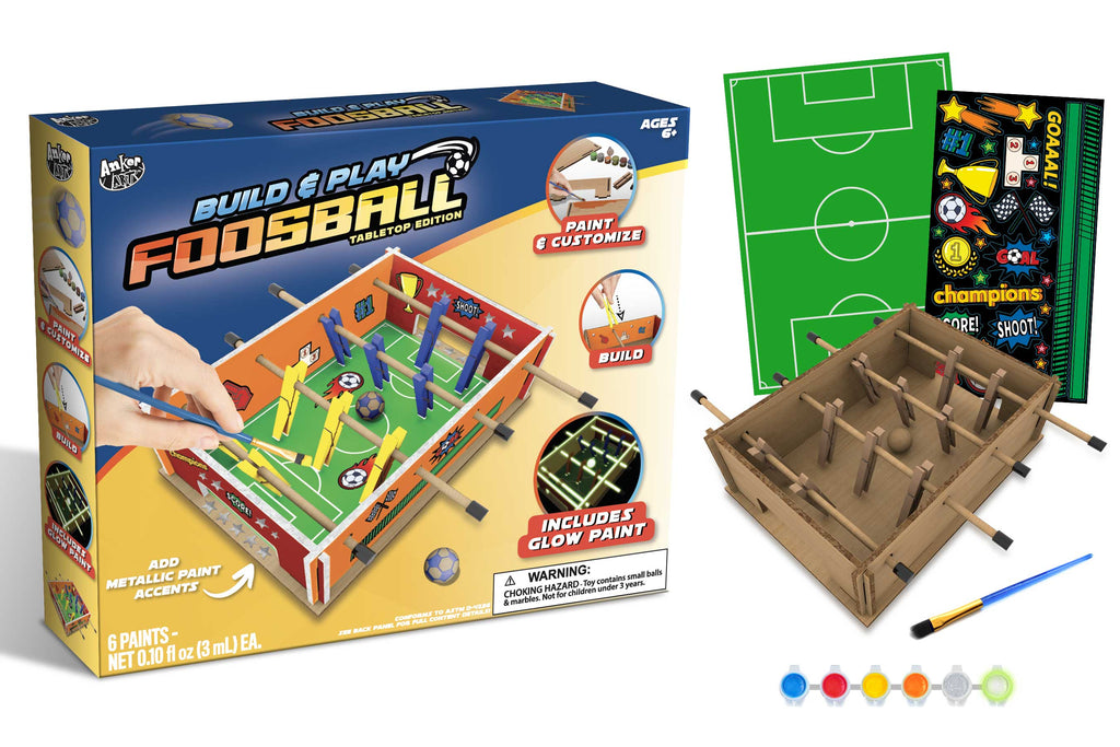 Build and Play Foosball Table