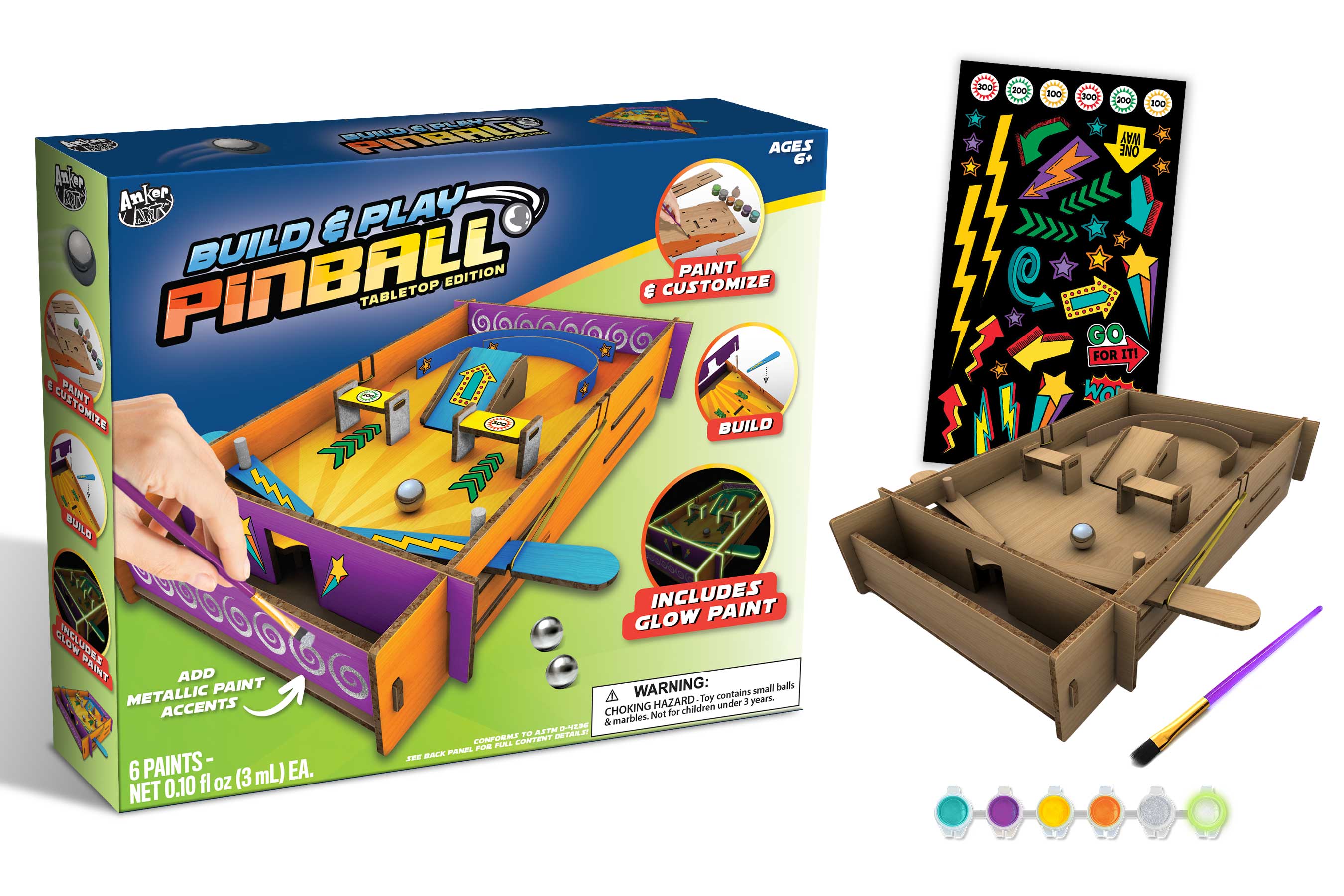 Build and Play Pinball Machine