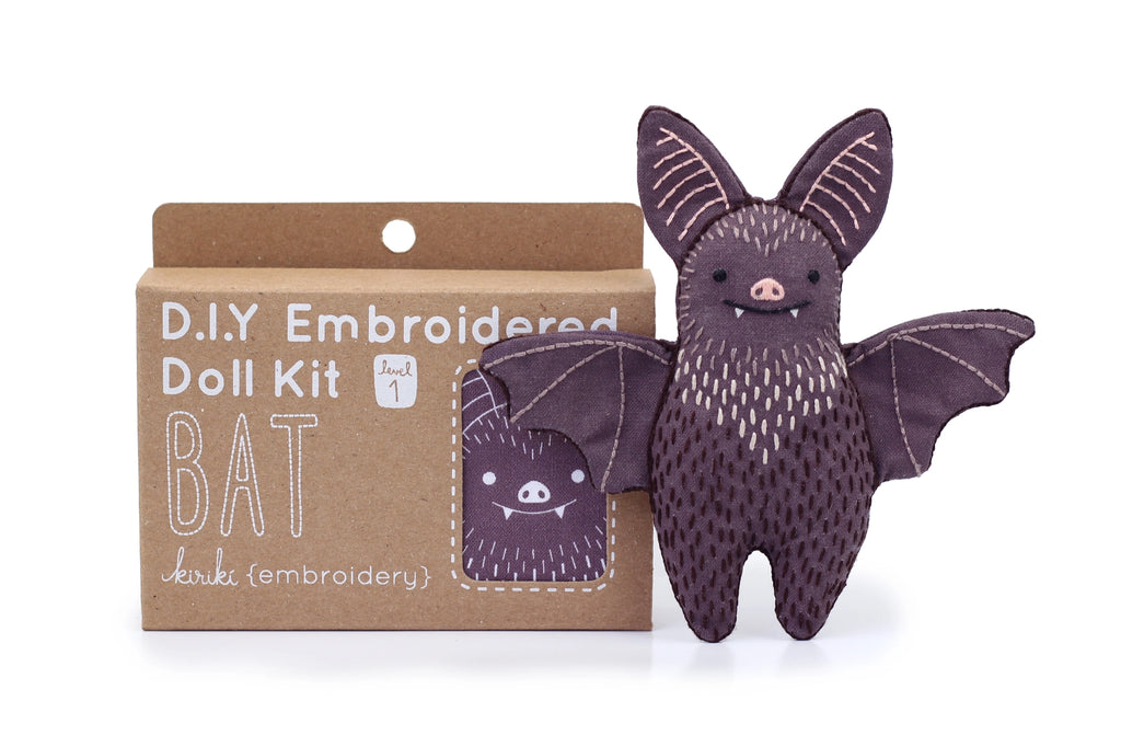 Bat Embroidery Kit