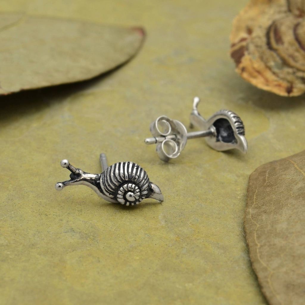 Snail Post Earrings