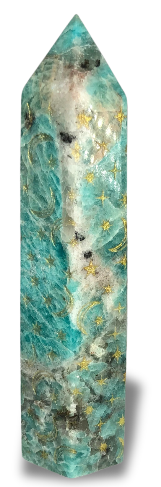 Amazonite Moon & Stars Point $21.00