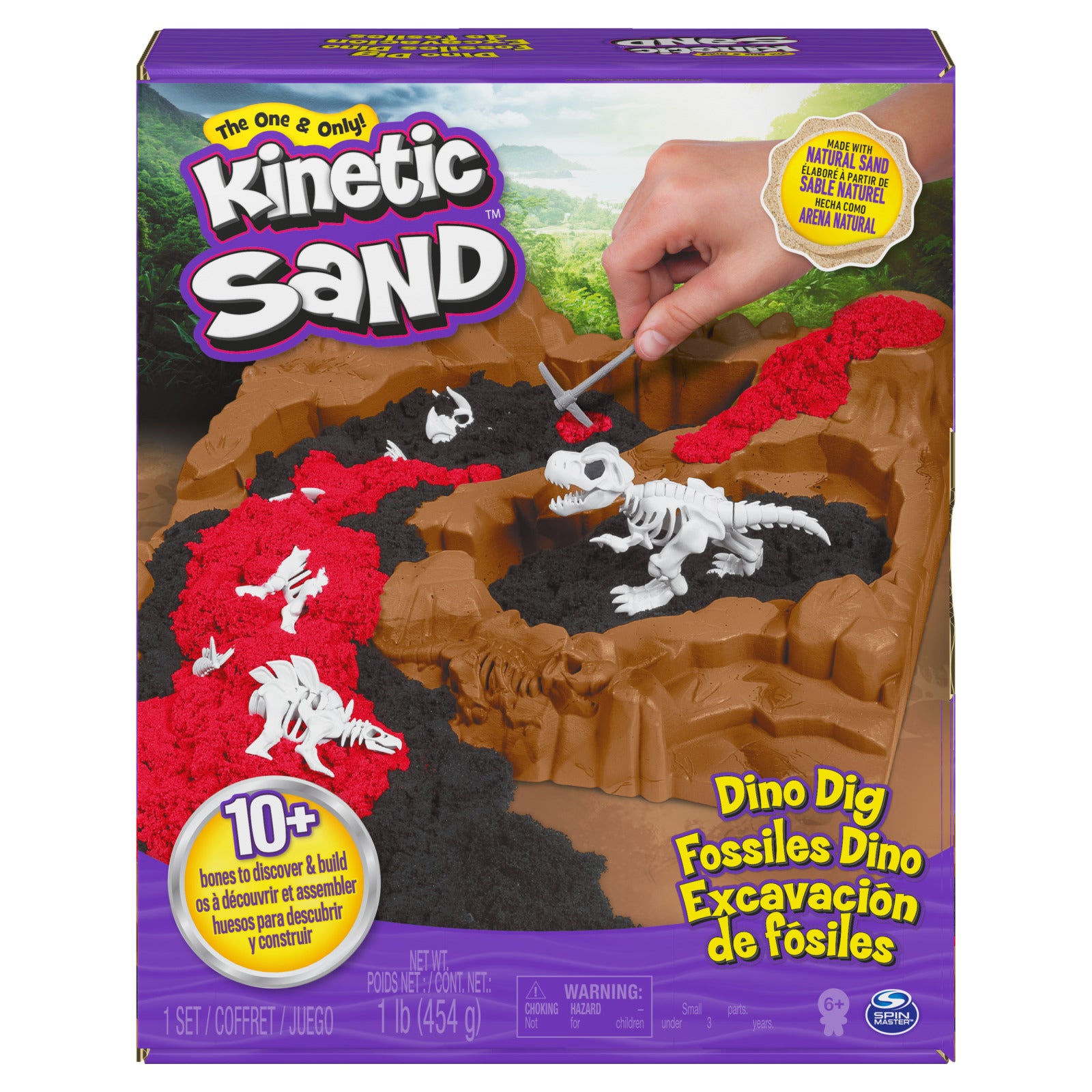 Kinetic Sand Dino Dig Playset