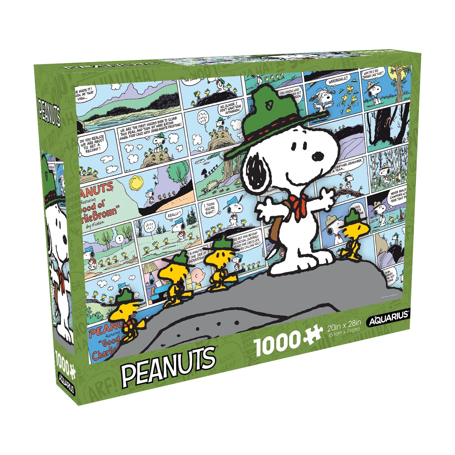 Peanuts Beagle Scouts Comic 1000 Piece Puzzle