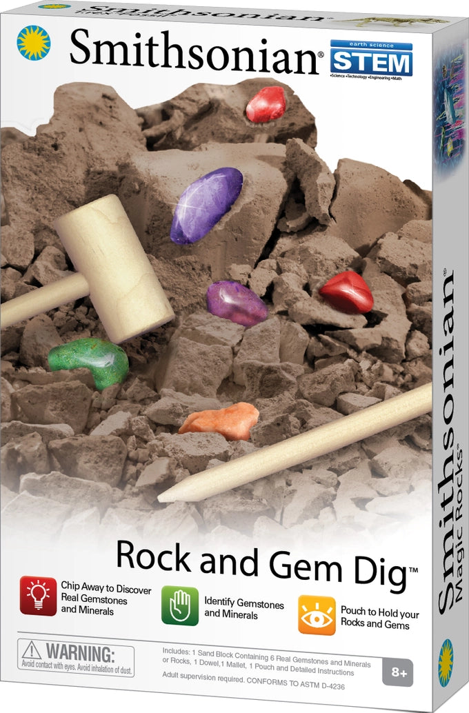 Smithsonian Rock and Gem Science Kit