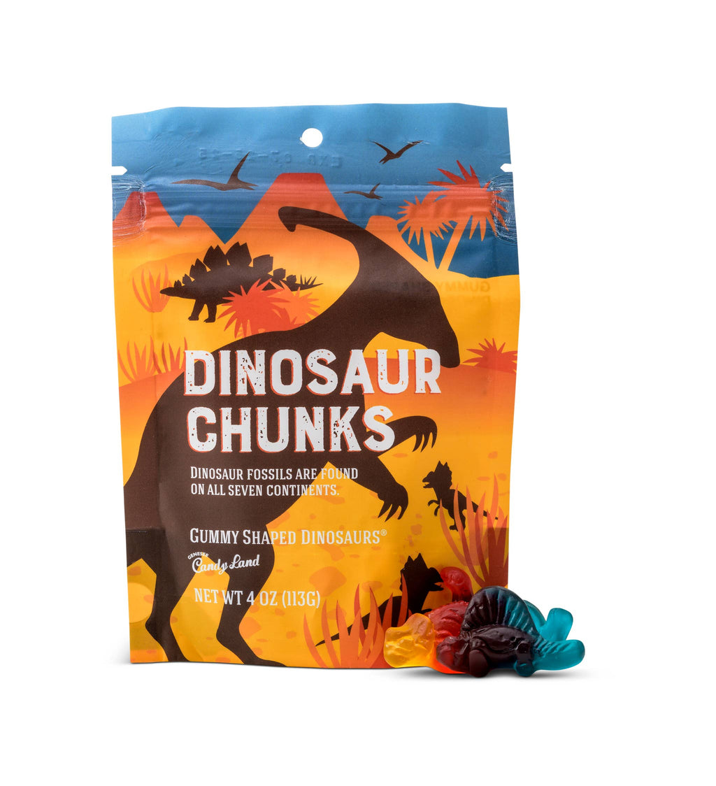 Dinosaur Chunks: Gummy Shaped Dinosaurs