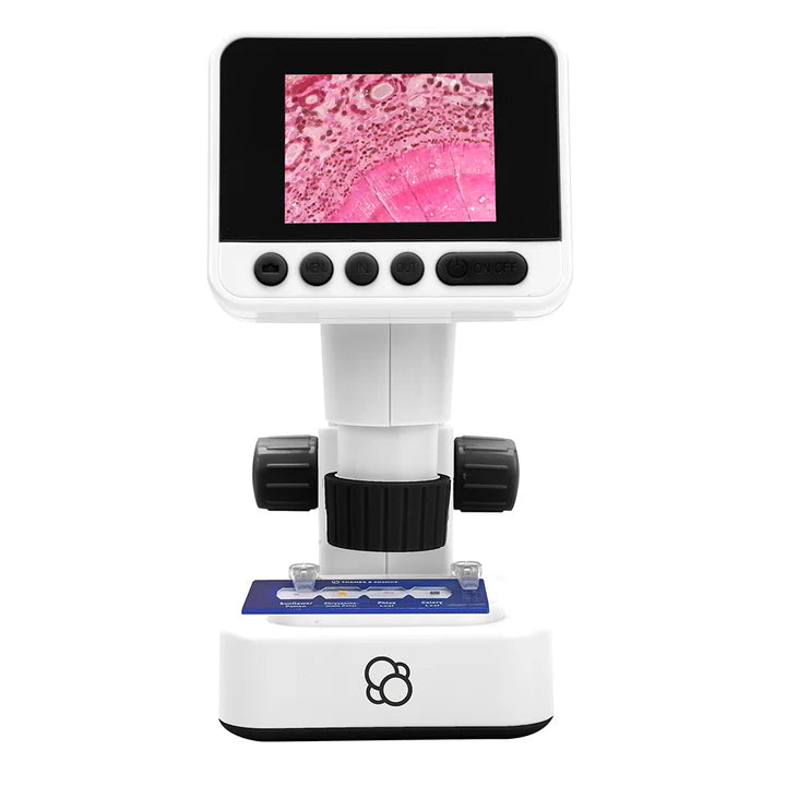 Digital Microscope with HD Imaging and LCD Display