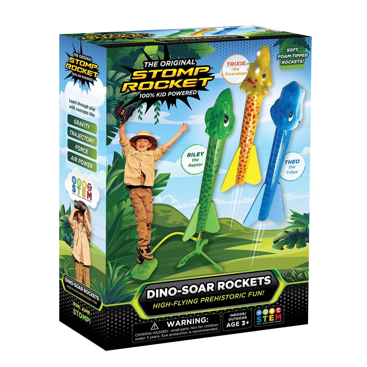 Dino-SOAR Stomp Rocket Kit