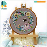 Bumblebee in the Garden Embroidery Kit
