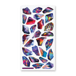 Cosmic Crystals Sticker Sheet