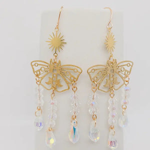 Butterfly Drop Earrings