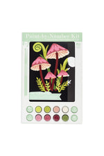 Bleeding Fairy Helmet Mushrooms Paint-By-Number Kit