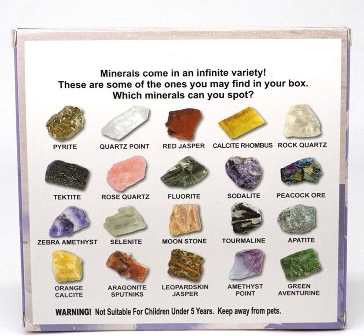Minerals Collection Box