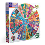 Cats of the World 500 Piece Round Puzzle