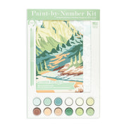 Mountainscape Paint-By-Number Kit