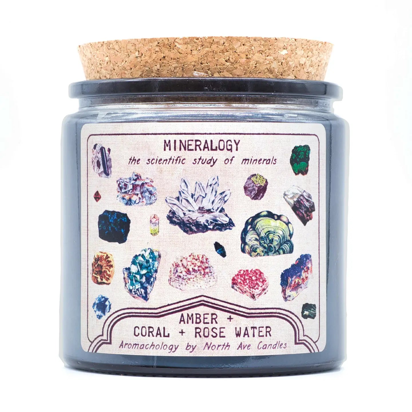 Mineralogy Candle