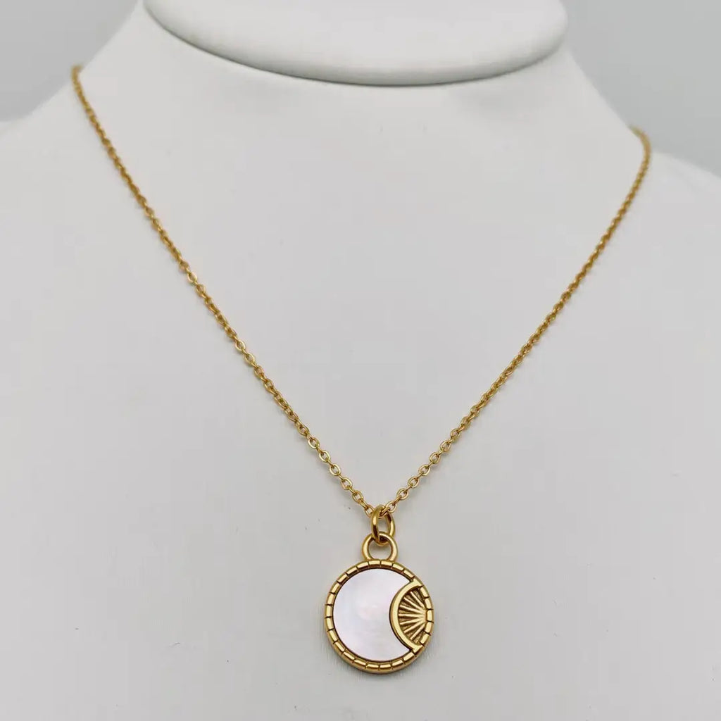 Sun and Moon Necklace