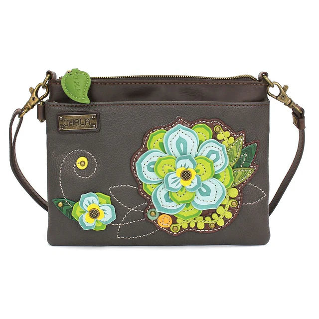 Succulent Mini Crossbody Bag