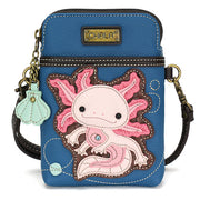 Axolotl Cellphone Crossbody Bag