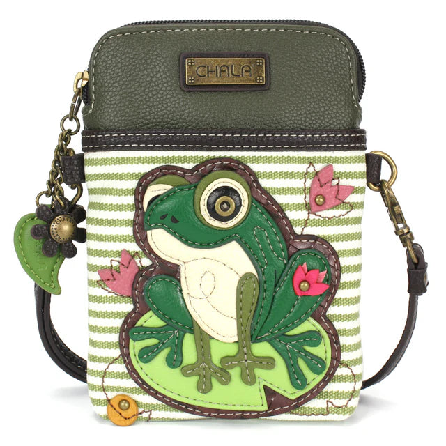 Lily Frog Cellphone Crossbody Bag