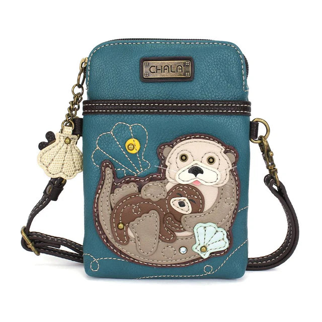 Otter Cellphone Crossbody Bag