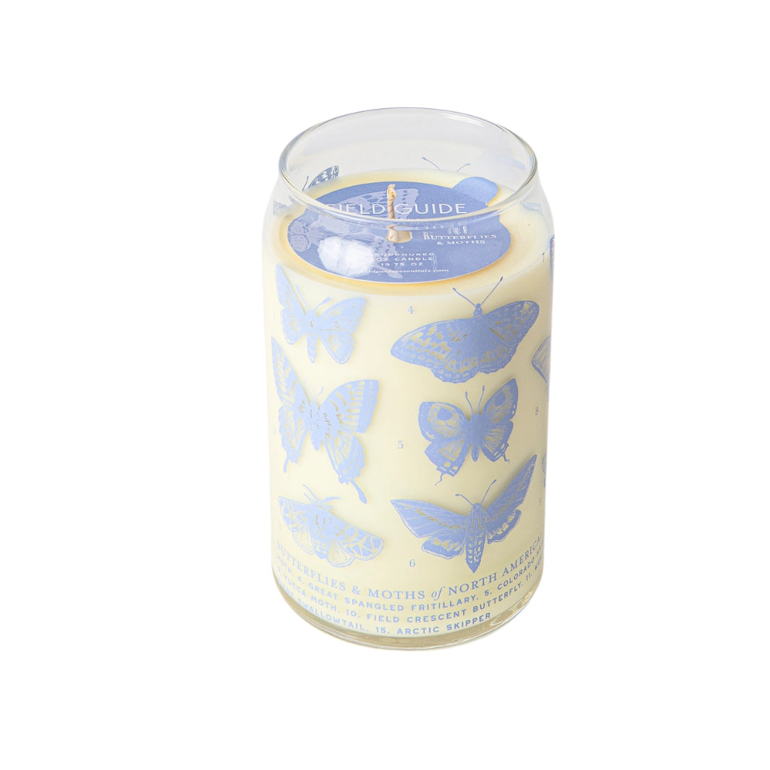Butterflies & Moths Field Guide Soy Candle