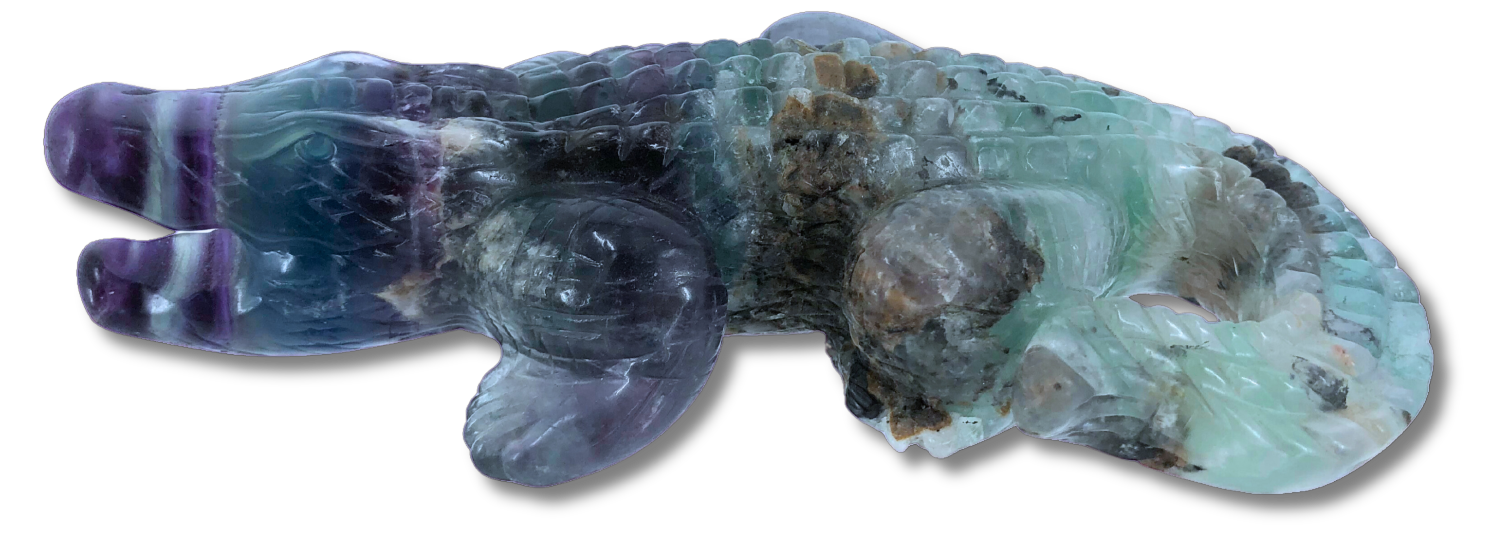 Fluorite Alligator $150.00