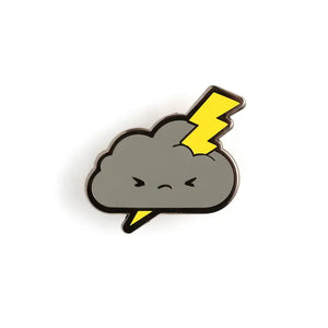 Grumble Cloud Enamel Pin
