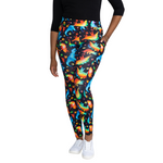 Rainbowsaurus Adult Leggings
