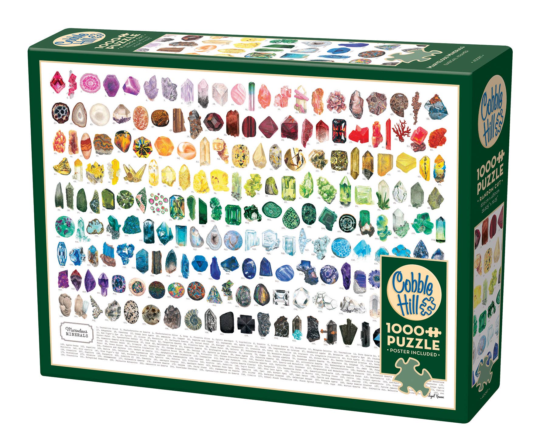 Marvelous Minerals 1000 Piece Puzzle