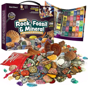 Mega Rock, Fossil & Mineral Collection and Activity Kit