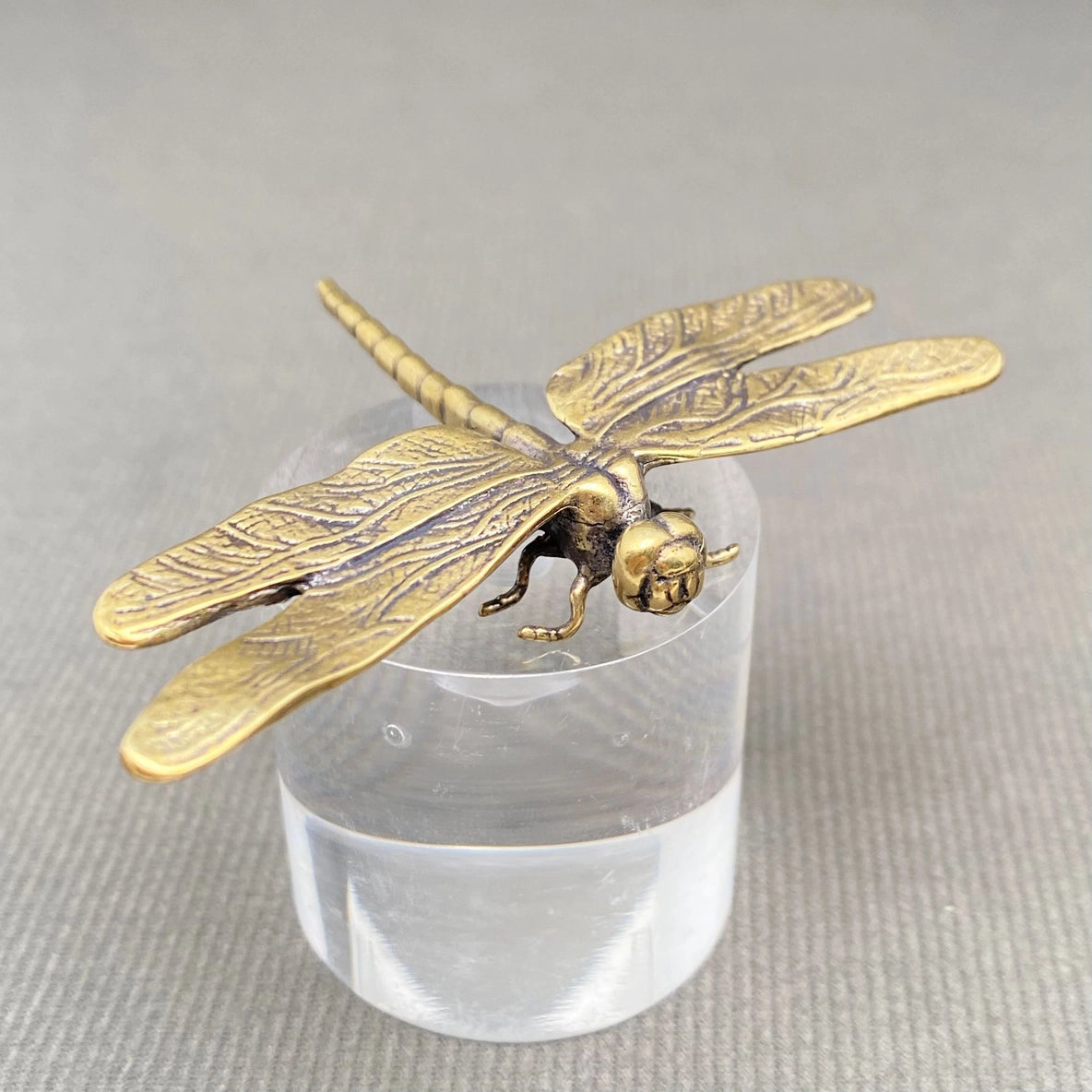 Brass Dragonfly Figurine