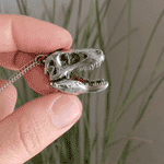 Tyrannosaurus Rex Necklace with Display Stand