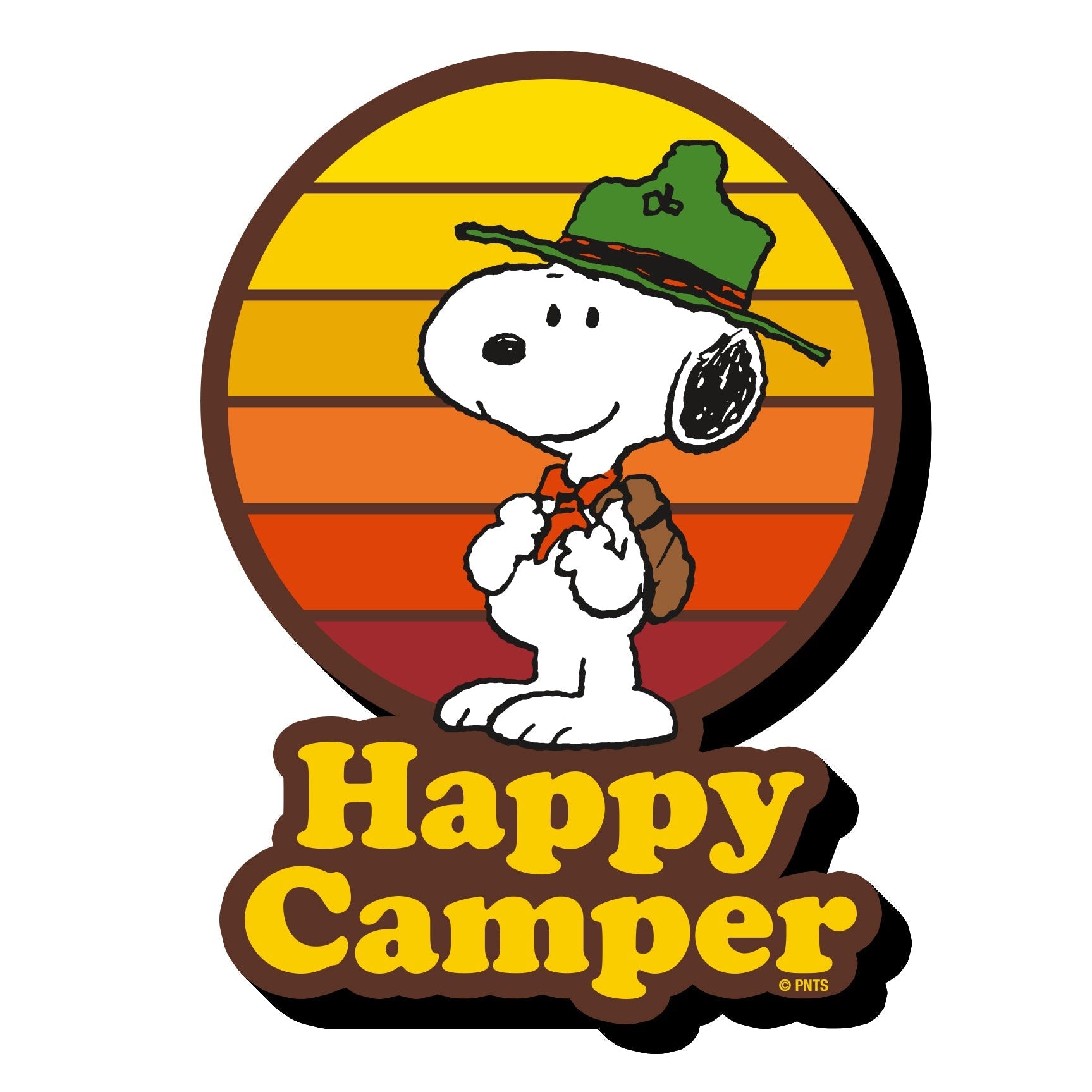 Peanuts Happy Camper Magnet