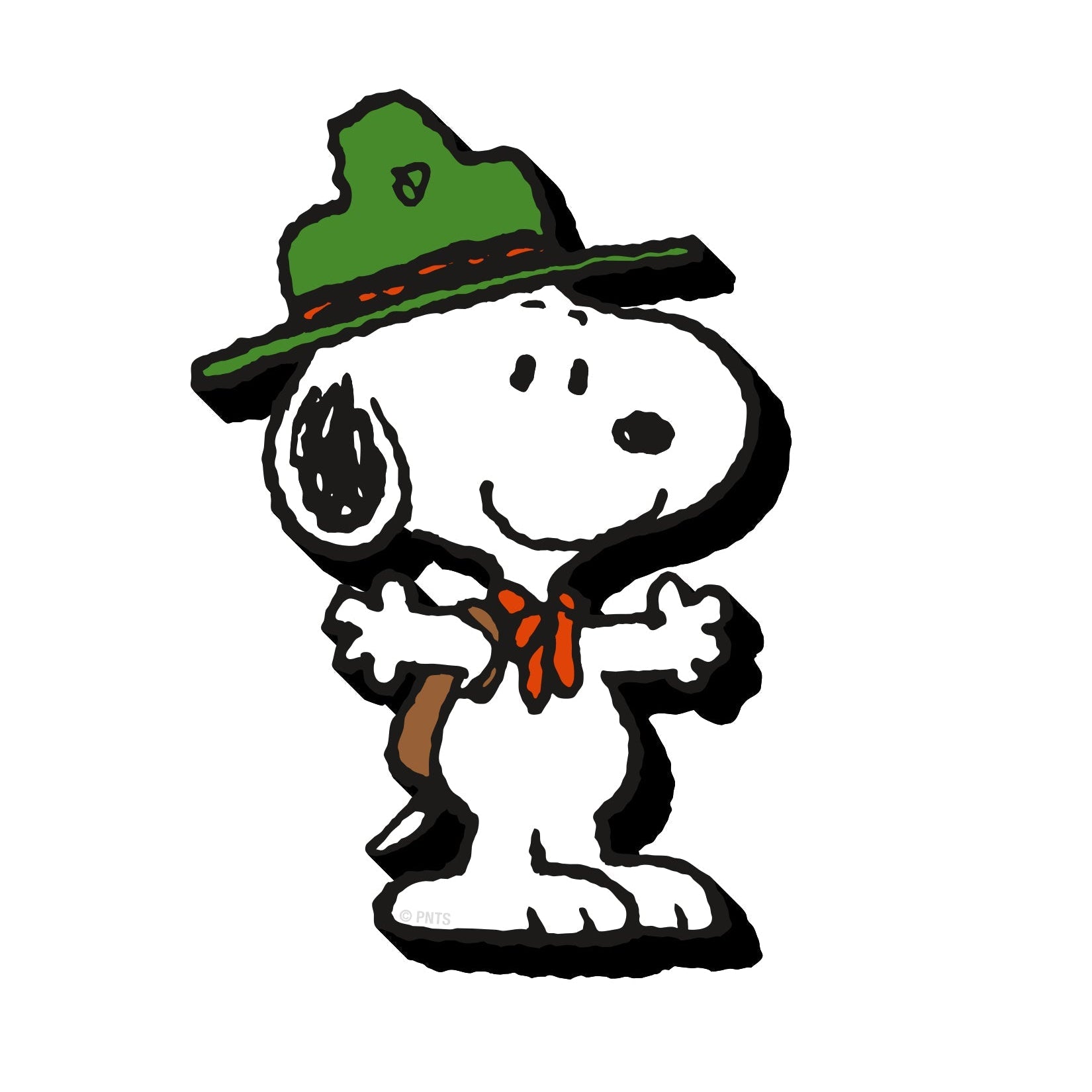 Peanuts Snoopy Scouts Magnet